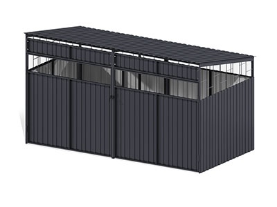 Навес для мусорных баков Мусороград 1