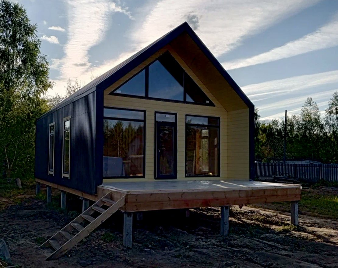 Барнхаус TORUDA с консолью 6х9 «под ключ» - вид 3